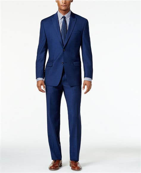 blue michael kors suit|Michael Kors suits men's.